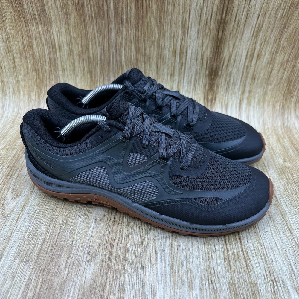 Merrell Trail Glove 8 Running Shoes Womens 9 Black Gum Vibram Sneakers J00004914